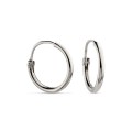Criollas de tubo de plata 12mmx1.5mm
