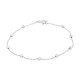 Pulseira em prata com Bolinhas De 18 Cm Oro Vivo