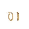Criolla trenzada de oro amarillo 18K de 10MMX2MM Oro Vivo