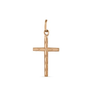 Pendente em ouro amarelo 9k com cruz