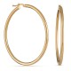 Argolas em ouro amarelo 9k de 45 MM