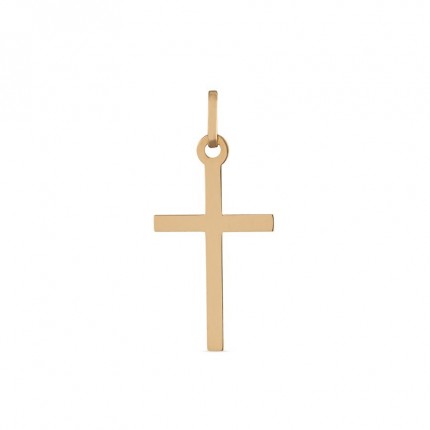 Colgante de oro amarillo 18K con cruz Oro Vivo