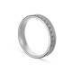 Alianza de oro blanco 18k 10 diamantes 0.10ct 4mm Oro Vivo