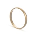Alianza de oro amarillo 18k 1/2 caña 3mm Oro Vivo