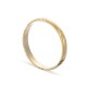 Alianza de oro amarillo 18k ranuras 3mm Oro Vivo