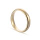 Alianza de oro amarillo 18k 1/2 caña 4mm Oro Vivo