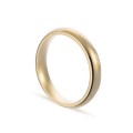 Alianza oro amarillo 18K,1/2 caña 4mm