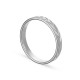 Alianza de oro blanco 18k espigas 3mm Oro Vivo