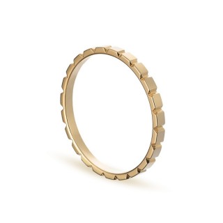 Alianza de oro amarillo 18k rectángulos 2mm Oro Vivo