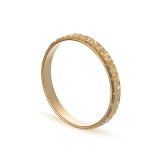 Alianza de oro amarillo 9k cuadrados 3mm Oro Vivo