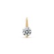 Pendente em ouro amarelo 9 kt com zircónia