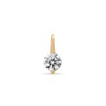 Pendente em ouro amarelo 9 kt com zircónia