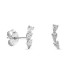 Pendientes de plata 3 circonitas