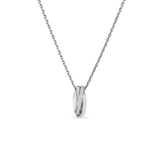 Colar em prata 3 aros 42cm