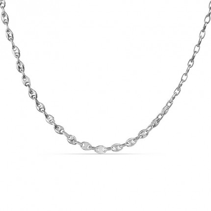 Cadena de plata calabrote