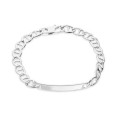 Pulseira Identidade mate e brilho 5mm 19cm