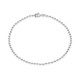 Pulsera de plata bolitas 18CM