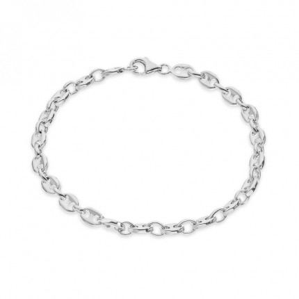 Pulsera de plata calabrote 5MM