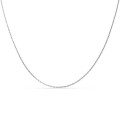 Fio em ouro branco 9k diamantado 45cm