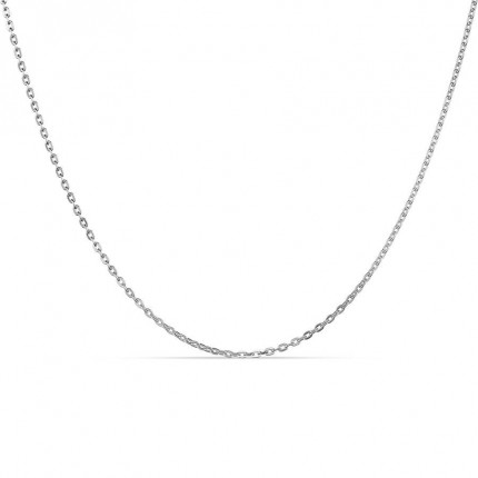 Cadena forçat miroir en plata de ley 925