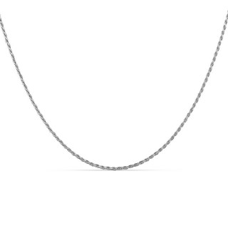 Cadena cordón fina en plata de ley 925