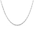Cadena de plata para hombre programada 1x1 2.5MM