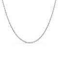 Cadena de plata forzada