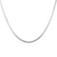 Collar de plata malla plana 42 CM