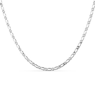 Corrente em prata veneziano 1x1 3MM