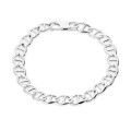 Pulsera de plata para hombre bilbao barras 21CM