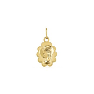 Pendente em ouro amarelo 9K