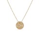 Collar bañado en oro love 42CM