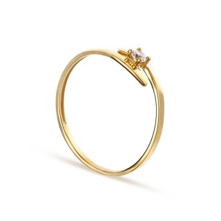 Anillo de oro amarillo 9 KT