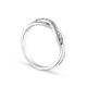 Anillo de plata decorado con circonita