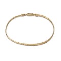 Corrente em ouro amarelo 9 kt de malha