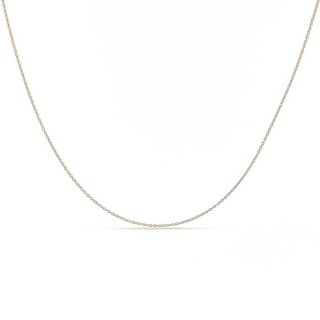 Cadena forzada en oro amarillo 9K