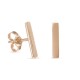 Pendientes de oro amarillo 9 KT con barras