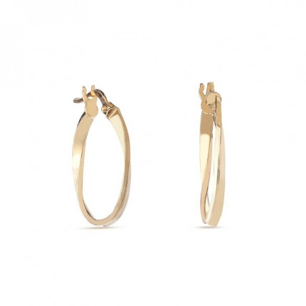 Pendientes Aro de oro amarillo 9 KT de 15mm