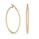 Argolas em ouro amarelo 9 kt de 35mm