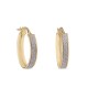 Pendientes Aro de oro amarillo 9 KT de 15mm brillo