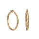 Pendientes Aro de oro amarillo 9 KT de 30mm