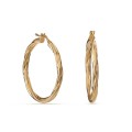 Argolas em ouro amarelo 9 kt de 30mm