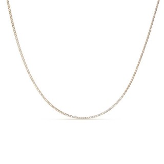 Fio em ouro amarelo 9 kt gourmet diamantada