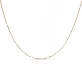 Cadena de oro amarillo 9 KT gourmet