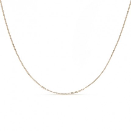 Cadena de oro amarillo 9 KT gourmet