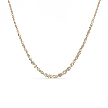 Fio cordão em ouro amarelo 9 kt de 42 cm