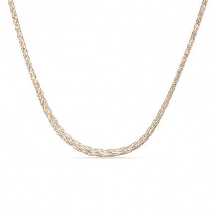 Cadena palmera de oro amarillo 9 KT