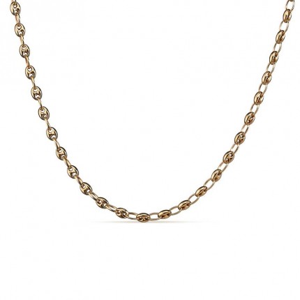 Cadena de oro amarillo 9 KT de calabrote