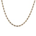 Corrente em ouro amarelo 9 kt de calabrote