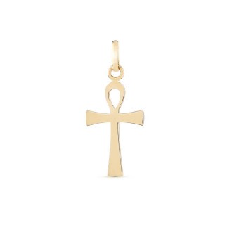 Pendente em ouro amarelo 9K cruz